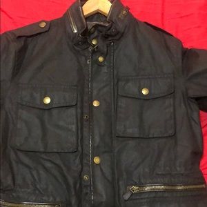 Coach Mens Waxed Cotton Wyatt Field 
